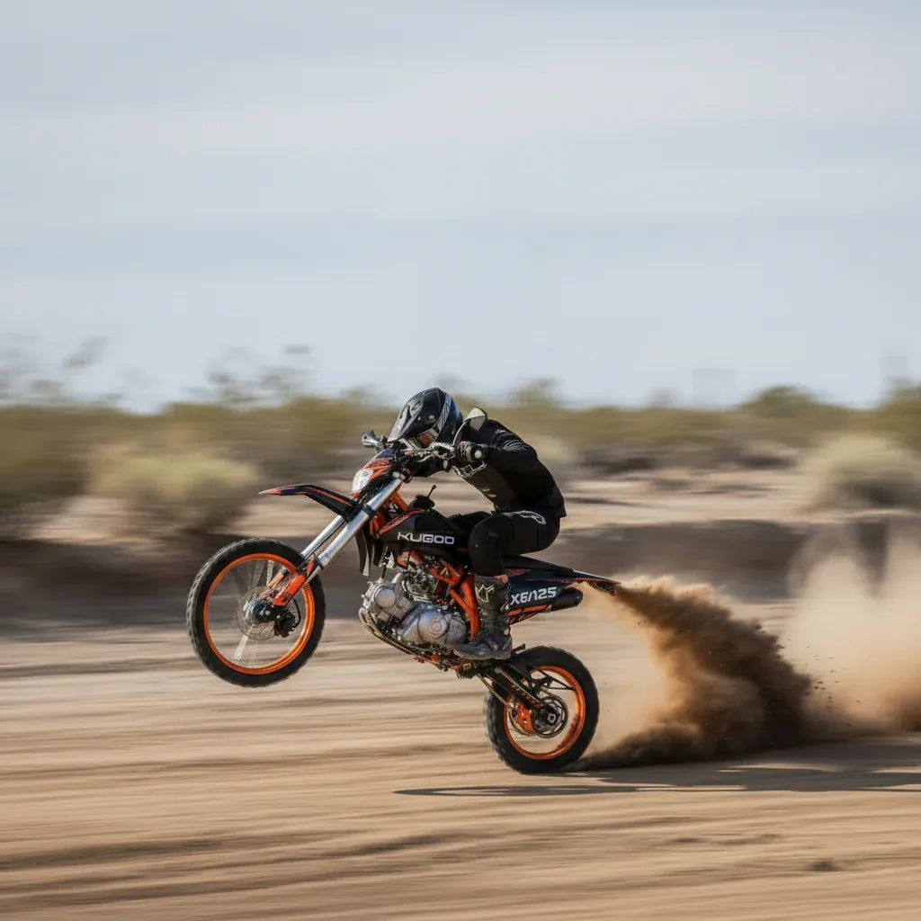 Kugoo XB 125cc Dirt Bike and Off Road bike with Speed 80+km/h